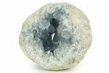 Sparkly, SKy-Blue Celestine (Celestite) Geode - Madagascar #344674-2